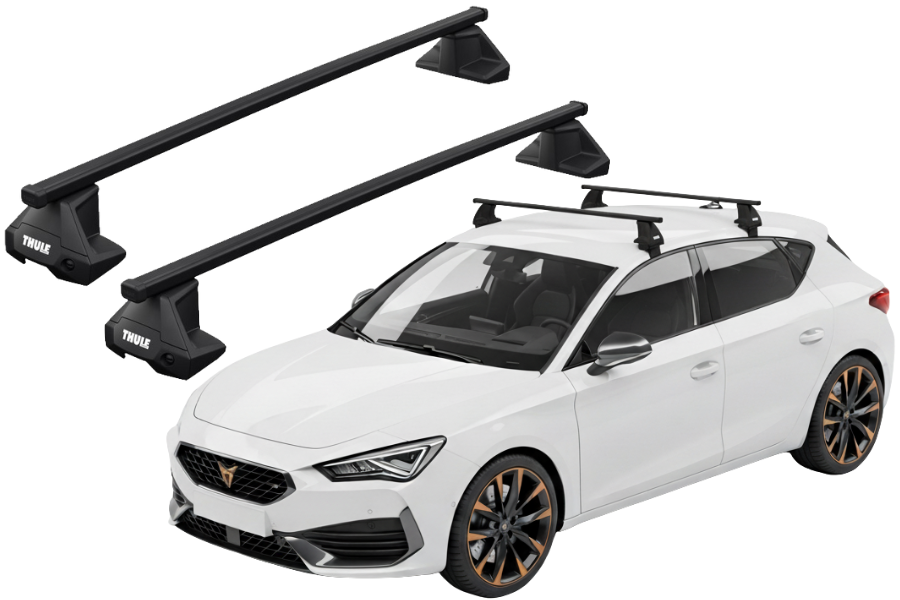 Barras THULE EVO SquareBar para autos CUPRA León desde 2020 - 2024