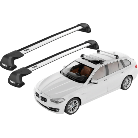 Barras THULE EDGE Flush para autos BMW 5-Series Gran Turismo 2009 a 2017