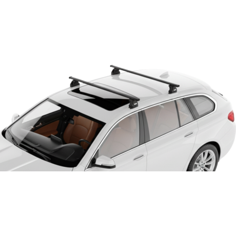 Barras THULE EVO SquareBar para autos BMW 5-Series Gran Turismo 2009 a 2017
