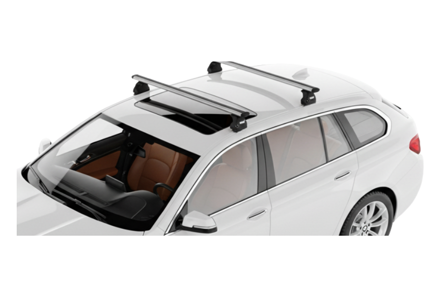 Barras THULE EVO WingBar para autos BMW 5-Series Gran Turismo 2009 a 2017