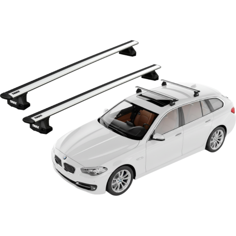 Barras THULE EVO WingBar para autos BMW 5-Series Gran Turismo 2009 a 2017