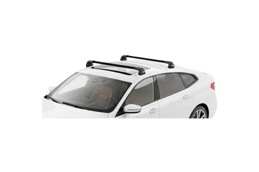 Barras THULE EDGE Flush para autos BMW 6-Series Gran Turismo (G32) desde 2018 negro