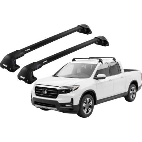 Barras THULE EDGE Flush para camioneta HONDA Ridgeline desde 2017 negro