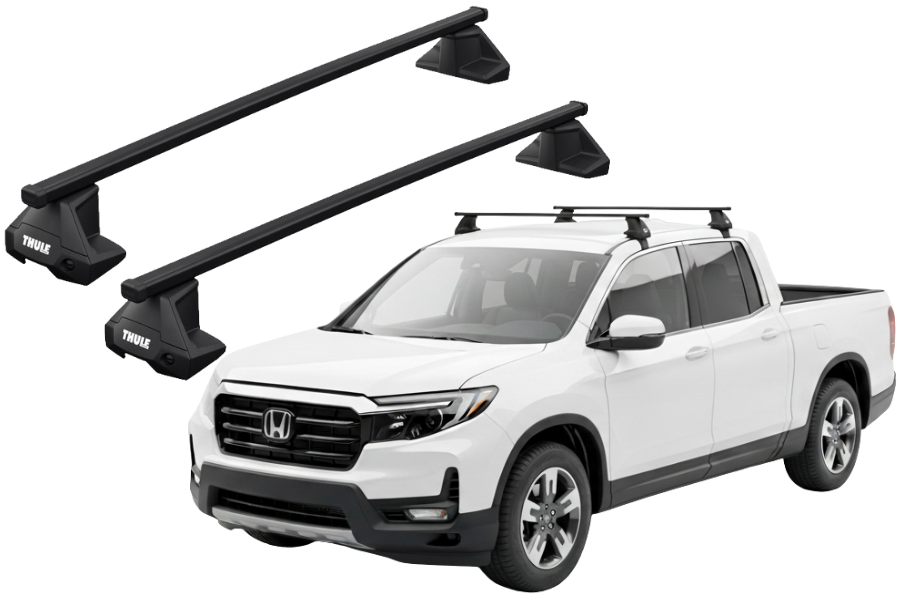 Barras THULE EVO SquareBar para camioneta HONDA Ridgeline desde 2017