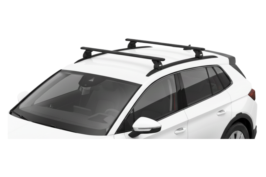 Barras THULE EVO WingBar para autos SKODA Elroq desde 2025 negro