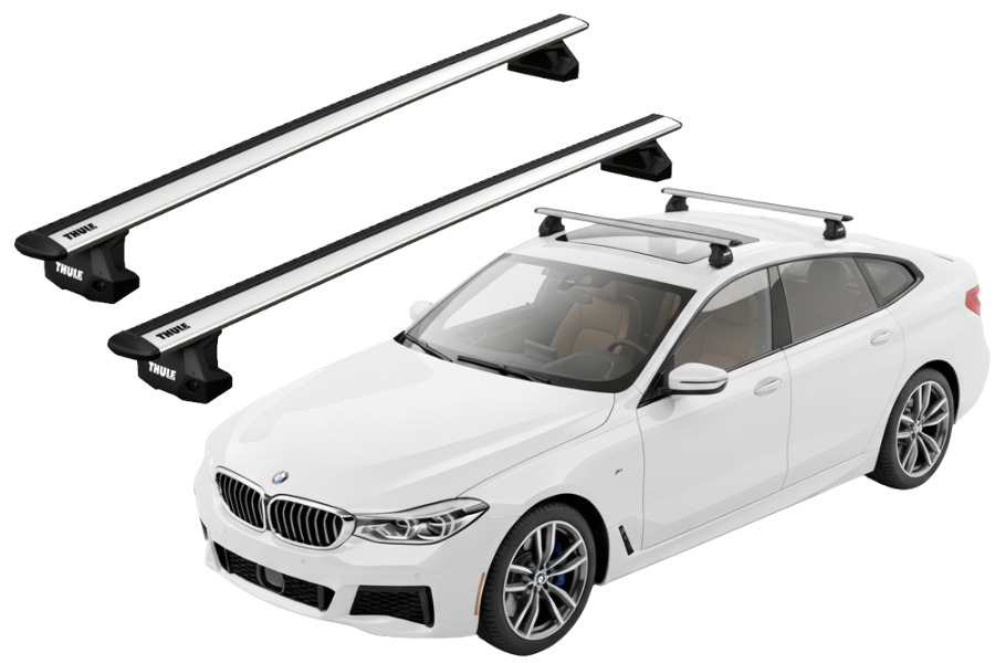 Barras THULE EVO WingBar para autos BMW 6-Series Gran Turismo (G32) desde 2018