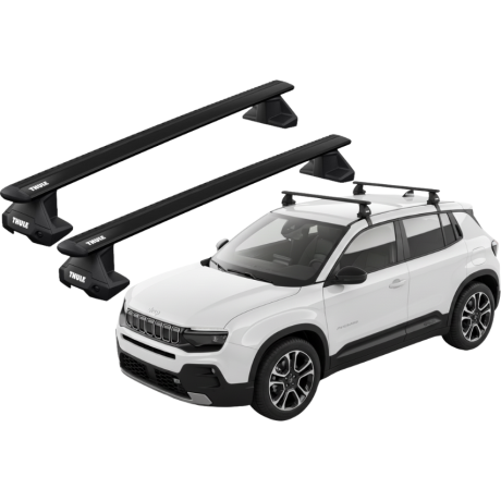 Barras THULE EVO WingBar para autos JEEP Avenger desde 2023 negro