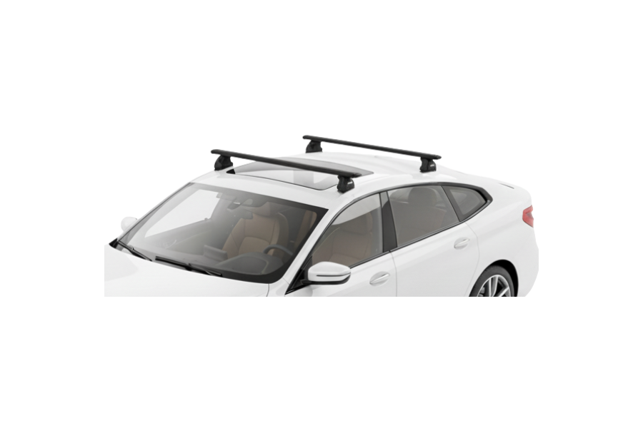 Barras THULE EVO WingBar para autos BMW 6-Series Gran Turismo (G32) desde 2018 negro