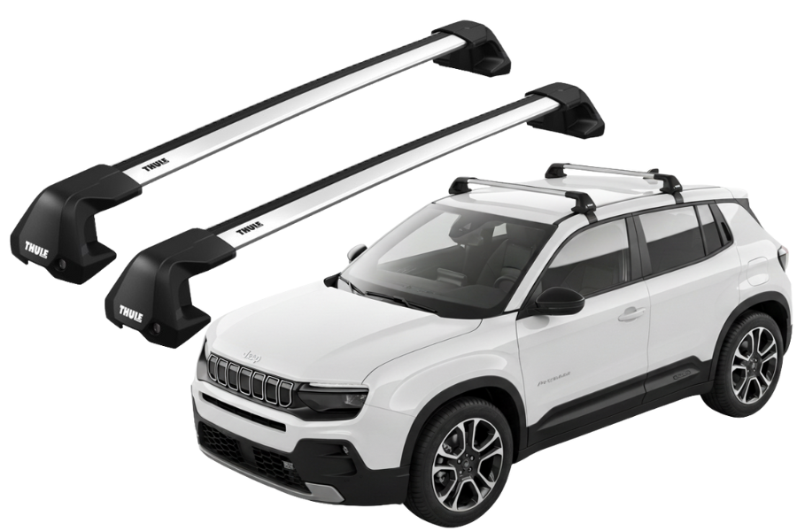 Barras THULE EDGE Flush para autos JEEP Avenger desde 2023