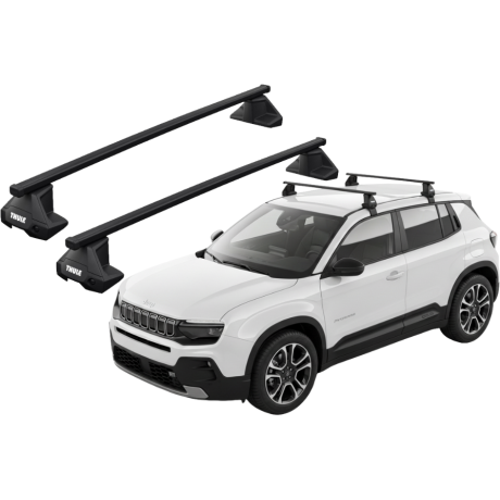 Barras THULE EVO SquareBar para autos JEEP Avenger desde 2023