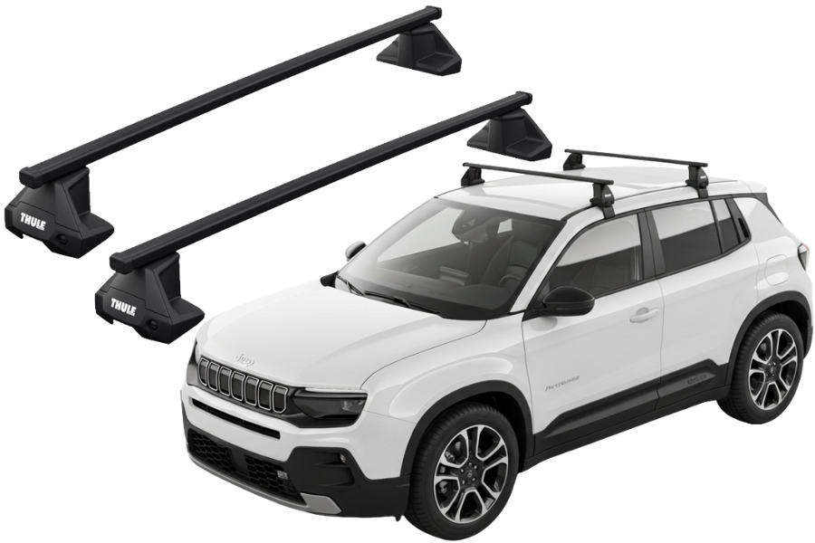 Barras THULE EVO SquareBar para autos JEEP Avenger desde 2023