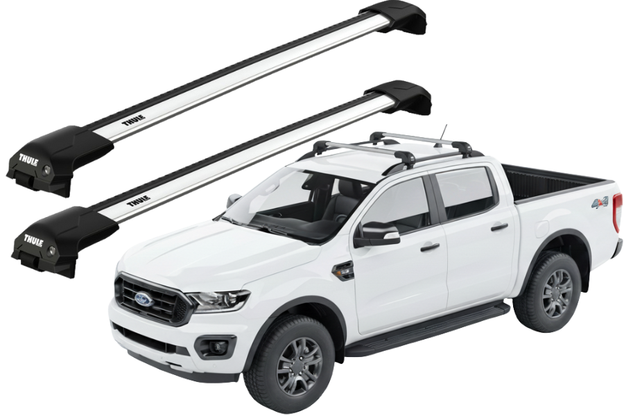 Barras THULE EDGE Flush para autos FORD Ranger 2011 a 2022