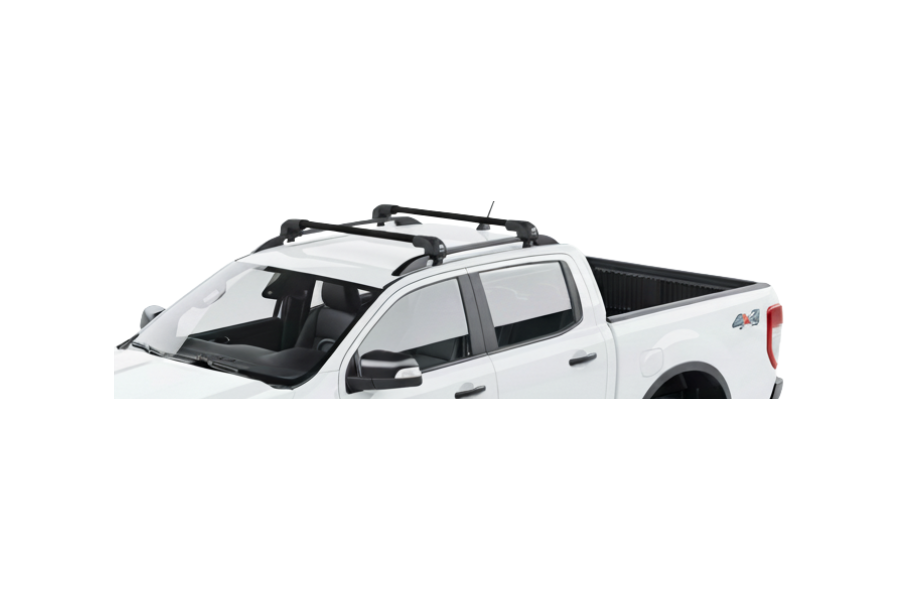 Barras THULE EDGE Flush para autos FORD Ranger 2011 a 2022 negro