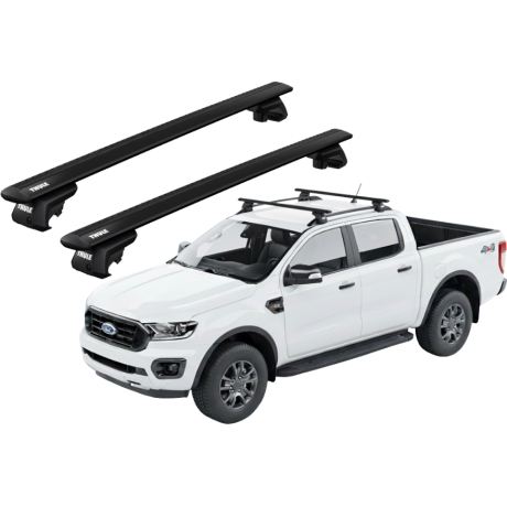 Barras THULE EVO WingBar para camioneta FORD Ranger desde 2011 negro