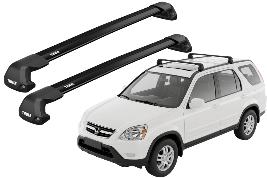 Barras Thule HONDA CR-V 02-06 PF / EDGE Flush BLACK
