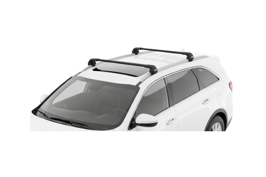 Barras THULE EDGE Flush para autos KIA Sorento 2015 a 2020 negro