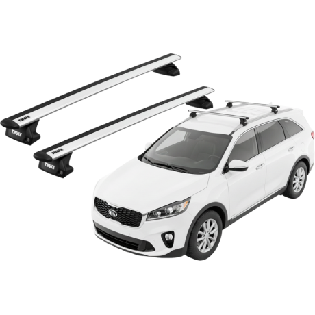 Barras THULE EVO WingBar para autos KIA Sorento 2015 a 2020