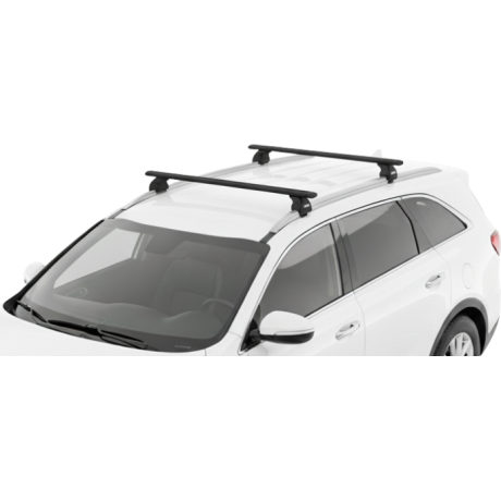 Barras THULE EVO WingBar para autos KIA Sorento 2015 a 2020 negro