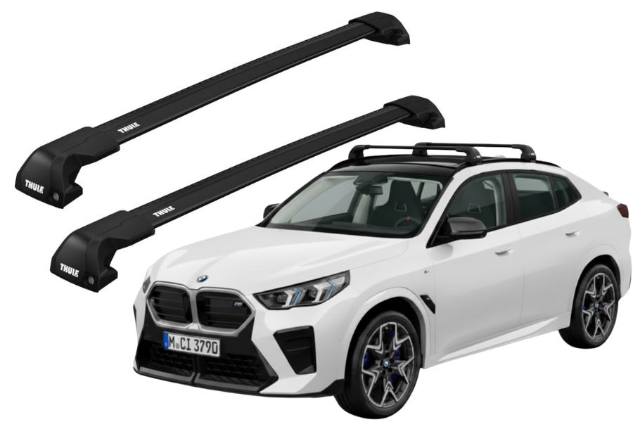 Barras Thule BMW X2 24- RA / EDGE Flush BLACK