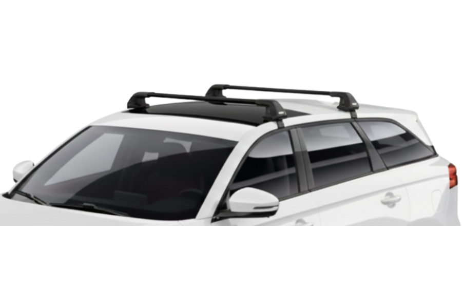 Barras THULE EDGE Flush para autos CHANGAN X7 Plus desde 2021 negro