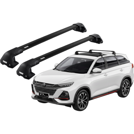 Barras THULE EDGE Flush para autos CHANGAN X7 Plus desde 2021 negro