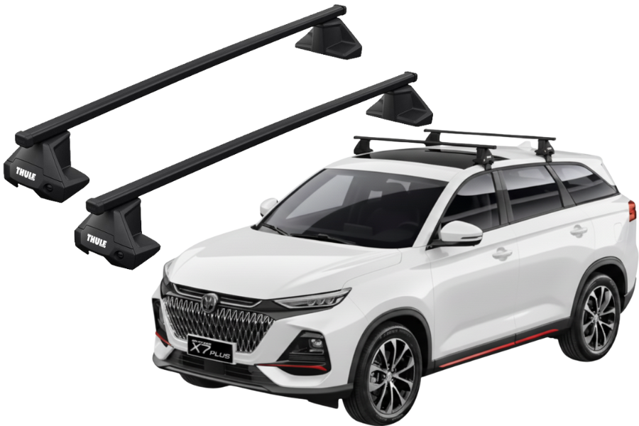 Barras THULE EVO SquareBar para autos CHANGAN X7 desde 2021