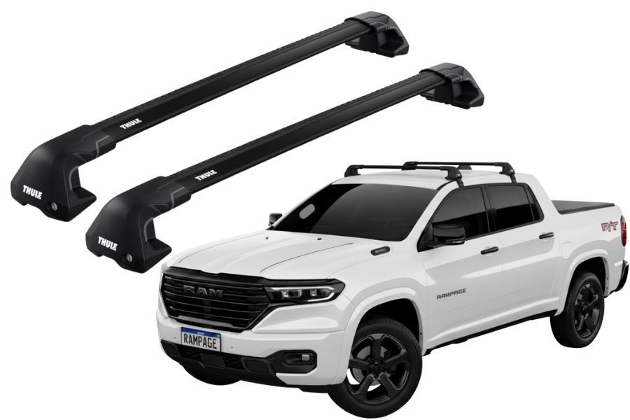 Barras Thule RAM Rampage 24- TN / EDGE Flush BLACK