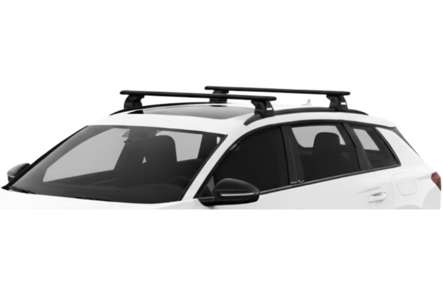 Barras THULE EVO WingBar para autos AUDI Q6 e-tron desde 2024 - negro