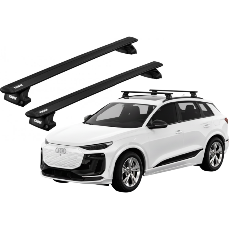 Barras THULE EVO WingBar para autos AUDI Q6 e-tron desde 2024 - negro
