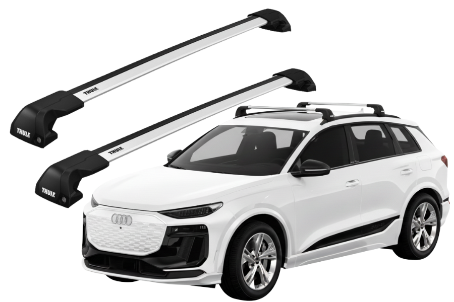 Barras THULE EDGE Flush para autos AUDI E -TRONdesde 2024 -