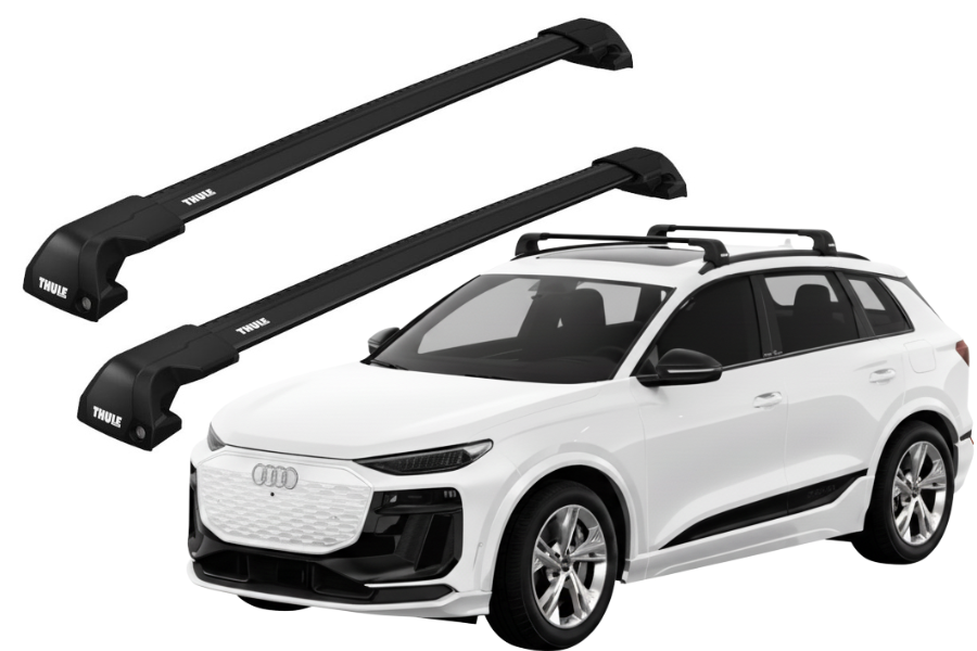 Barras THULE EDGE Flush para autos AUDI Q6 E-TRONdesde 2024 -  negro