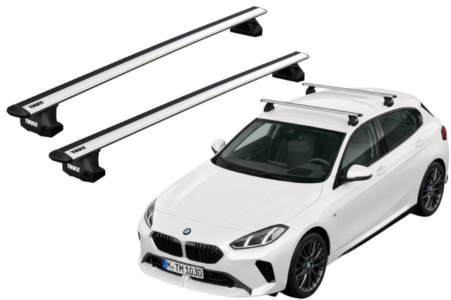 Barras THULE EVO WingBar para autos BMW 1-series desde 2025-