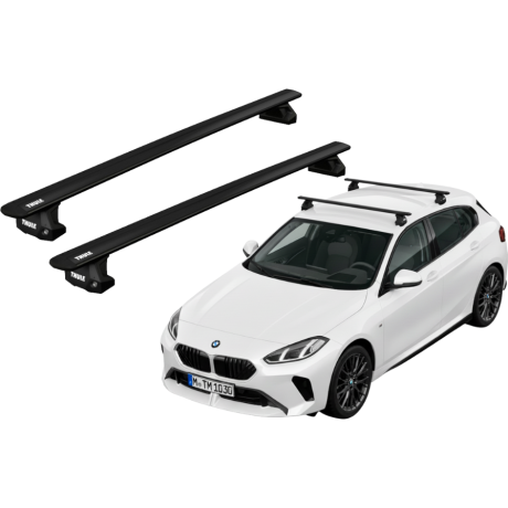 Barras THULE EVO WingBar para autos BMW 1-series desde 2025 negro
