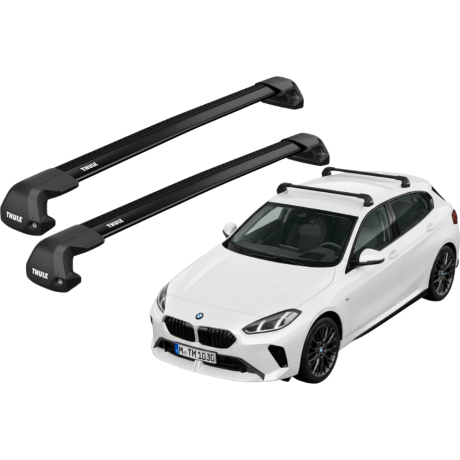 Barras THULE EDGE Flush para autos BMW 1-series desde 2025- negro