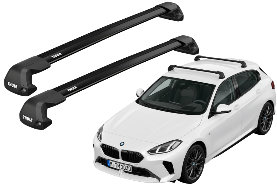 Barras THULE EDGE Flush para autos BMW 1-series desde 2025- negro