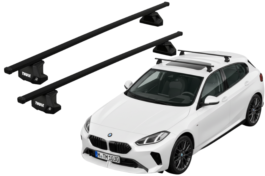 Barras THULE EVO SquareBar para autos BMW 1-series desde 2025-
