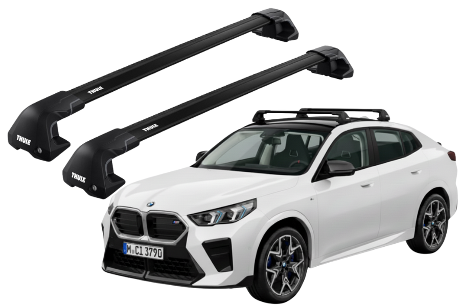 Barras THULE EDGE Flush para autos BMW X2 desde 2024 negro