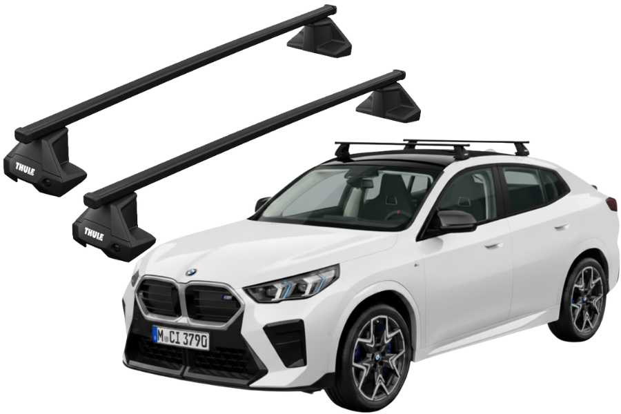 Barras THULE EVO SquareBar para autos BMW X2 desde 2024