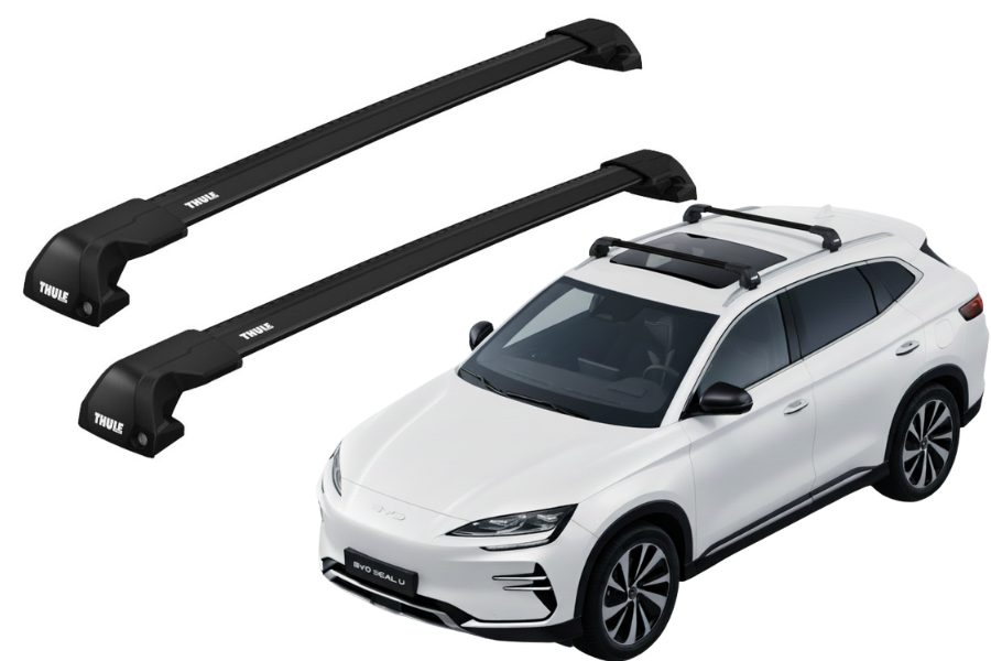 Barras THULE EDGE Flush para autos BYD Seal U desde 2024 negro