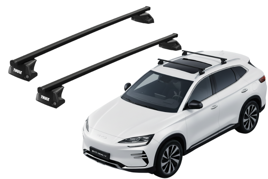 Barras THULE EVO SquareBar para autos BYD Seal U desde 2024