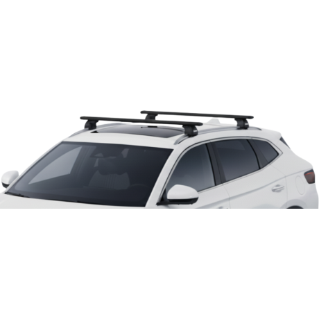 Barras THULE EVO WingBar para autos BYD Song Plus desde 2020 - negro