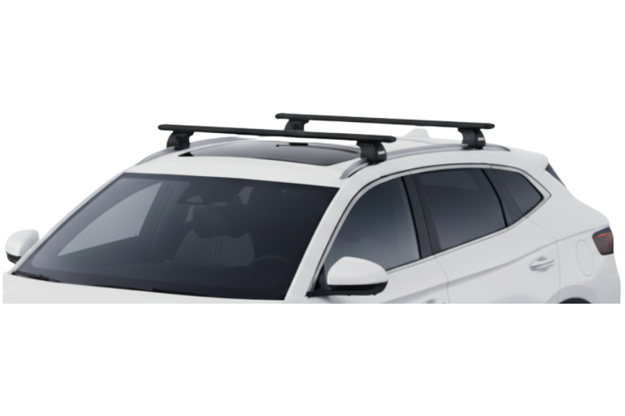 Barras THULE EVO WingBar para autos BYD Song Plus desde 2020 - negro
