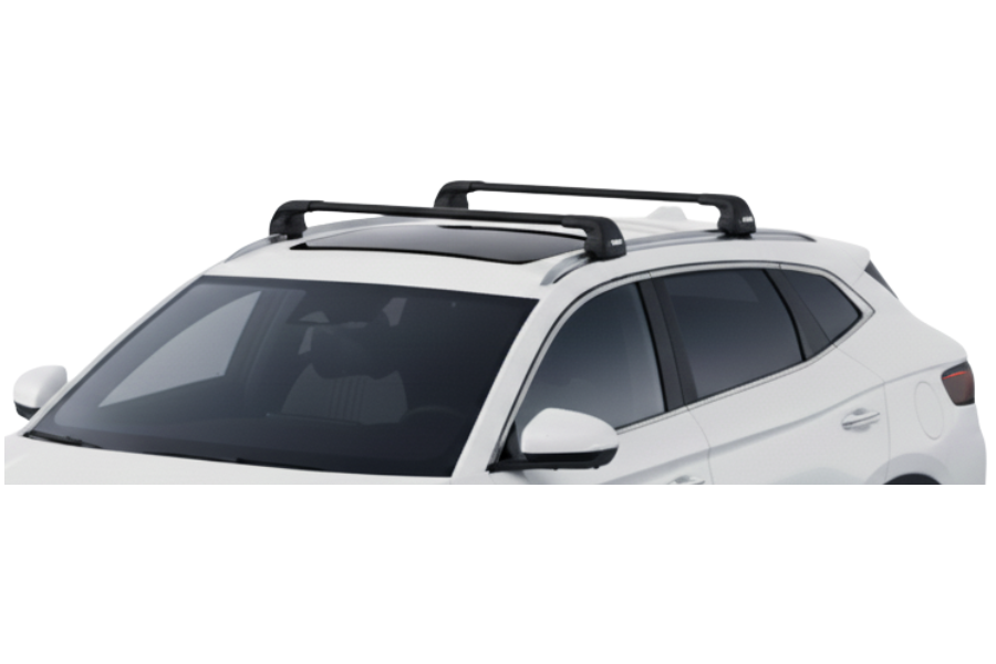 Barras THULE EDGE Flush para autos BYD Song Plus desde 2020 - negro