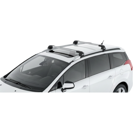 Barras THULE EDGE Flush para autos PEUGEOT 5008 2009 a 2017