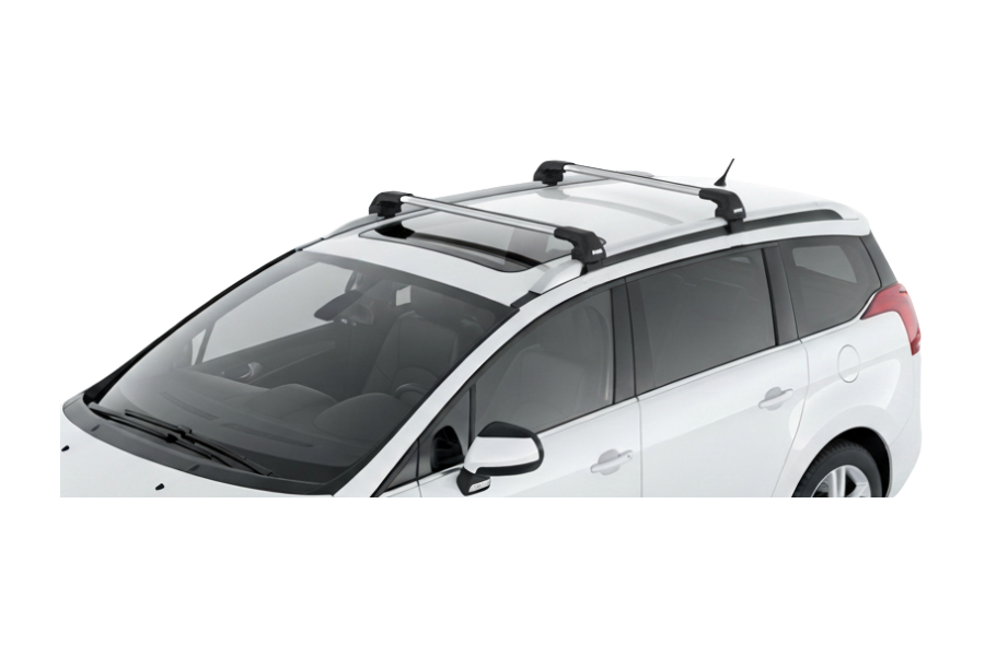Barras THULE EDGE Flush para autos PEUGEOT 5008 2009 a 2017