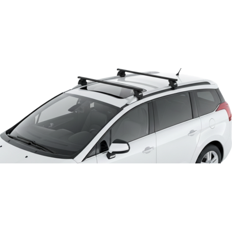 Barras THULE EVO SquareBar para autos PEUGEOT 5008 2009 a 2017