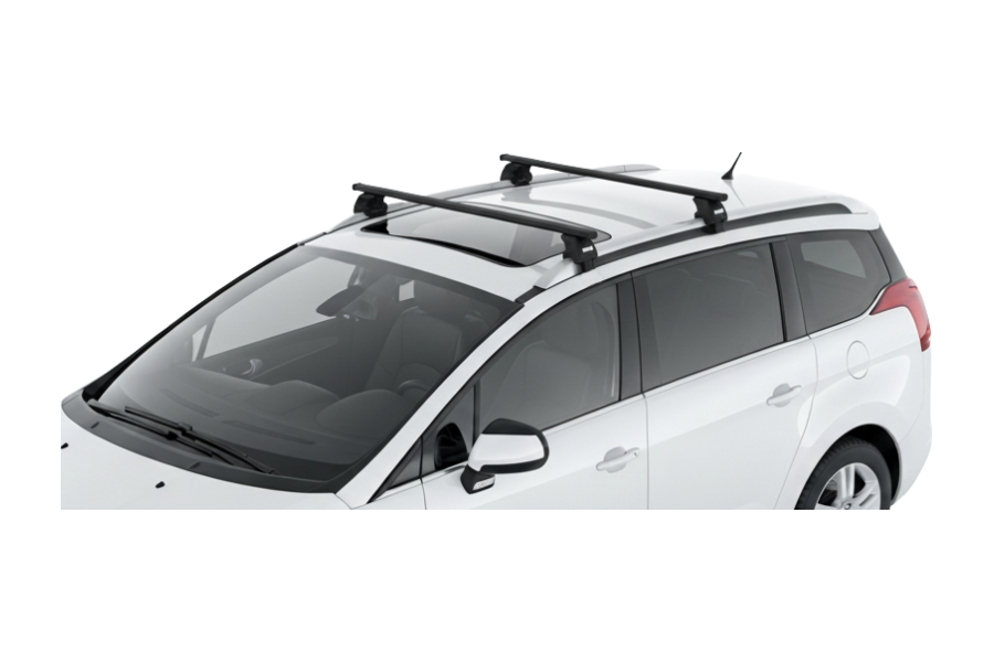 Barras THULE EVO SquareBar para autos PEUGEOT 5008 2009 a 2017