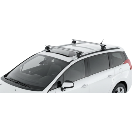 Barras THULE EVO WingBar para autos PEUGEOT 5008 2009 a 2017