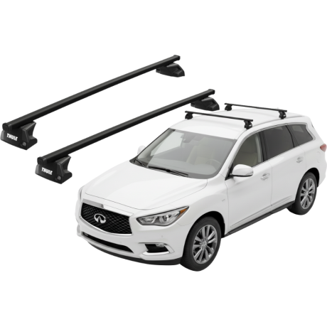 Barras THULE EVO SquareBar para autos INFINITI QX60 desde 2015 - 2021