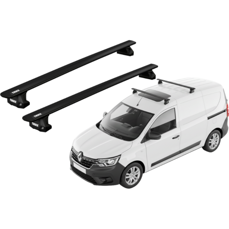 Barras THULE EVO WingBar para Van RENAULT Express desde 2021 - 2023 negro